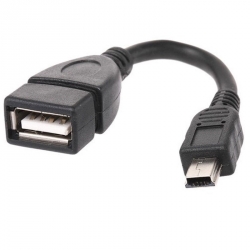 CABLE USB HEMBRA A MINI USB MACHO 5