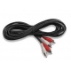 Cable Audio 2 RCA a 2 RCA M/M 2Mts