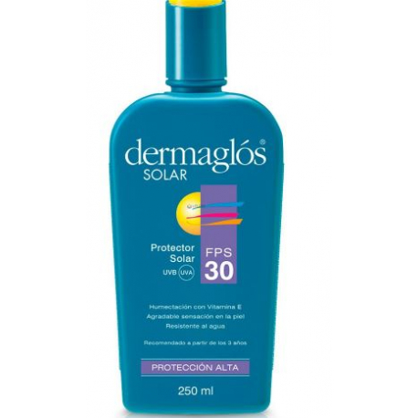 DERMAGLOS LINEA SOLAR - Pres: FPS30 RA emulsi¢n x250ml