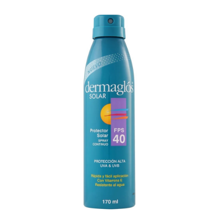 DERMAGLOS LINEA SOLAR - Pres: FPS 40 cont.spray x170ml