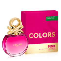 BENETTON COLORS PINK FEM EDT x 80 ml