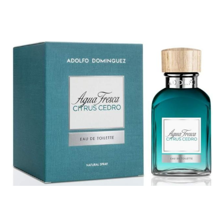 ADOLFO DOMINGUEZ AGUA FRESCA CITRUS CEDRO MEN -Pres Edt x 120 ml