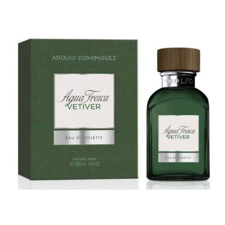 ADOLFO DOMINGUEZ AGUA FRESCA VETIVER MEN -Pres Edt x 120 ml