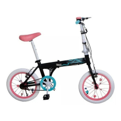 Bicicleta Plegable Rod 16 - Cod 7152 Bia Disney (cuadro adulto)