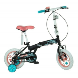 Bicicleta Plegable Rod 16 - Cod 7151 Bia Disney - Negro (cuadro Niño)