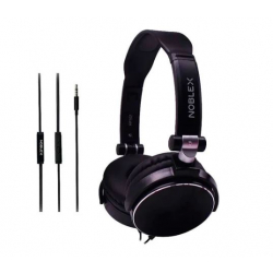 Auricular Vincha On Ear con Mic Noblex HP107BB Color Negro