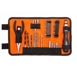 Set Accesorios 40 piezas con cartuchera Black&Decker BDA7210