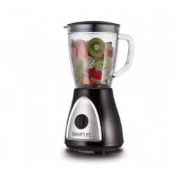 Licuadora de Vaso Vidrio Smartlife SL-BL1008B-PN NEGRA