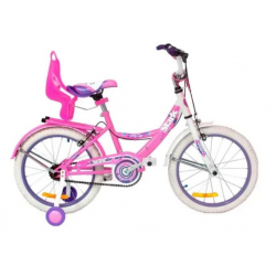 Bicicleta Rod 16" Playera Dama Flowers 6095 Stark
