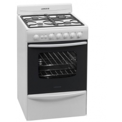 Cocina 4 hllas Longvie 13331 BF Blanca- Horno c/luz--encend- Multgas