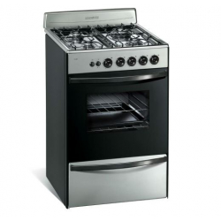 Cocina 4 hllas. Longvie 12331X INOX-HORNO C/LUZ/ encend/multig