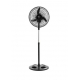 Ventilador de Pie 18" VVPRN18 Liliana parr. metal. negra/ aspas plasticas