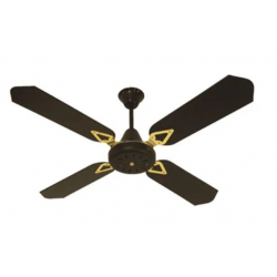 Ventilador 2000 4 Palas Madera Super Dorado CENTREX