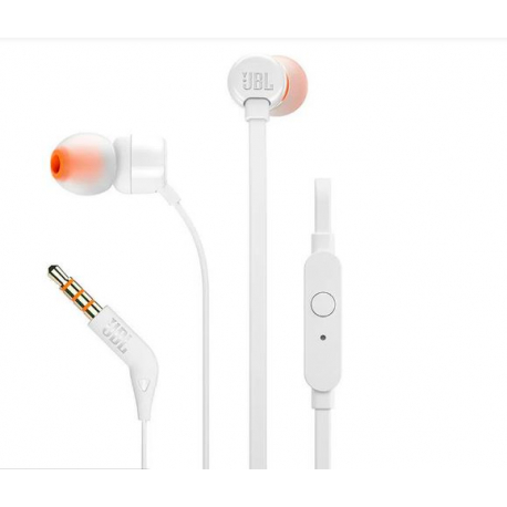 Auricular JBL TUNE 110 BLANCO