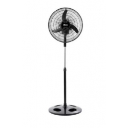 Ventilador Pie 20" - Parrilla Metalica Negra Aspas Plasticas - VVPRN20 - LILIANA