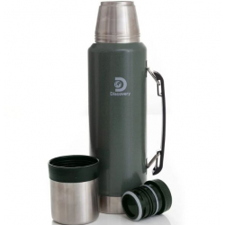 Termo Acero Inox. 1.3Lt Negro Discovery