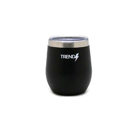 Mate Trendy c/tapa 280ml Negro