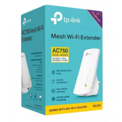 Amplificador de Señal Wireless-Ac Range Extender AC750 - Dual Band 2.4/5 GHz -TP-LINK
