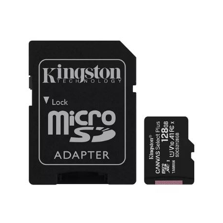Tarjeta Kingston Micro SDXC 128GB Canvas select Plus