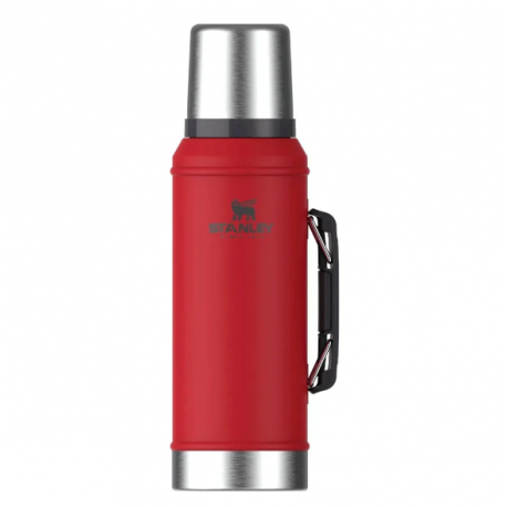 Termo Stanley Clasico c/manija 950ml Rojo