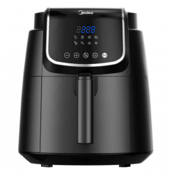 Freidora Aire Midea 4lt digital Negra AF- D140BAR1