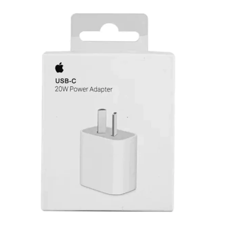 Cargador APPLE viajero USB-20W. Blanco