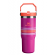 Vaso FLIP STRAW fucsia mesh 887ml STANLEY 10-09993-807