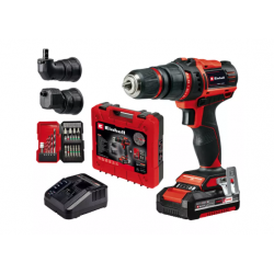 Taladro Atornillador Einhell batería TE-CD 18/45 3x-li + 22