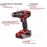 Taladro Atornillador Einhell a Bateria TE-CD 18/44 li-i Kit