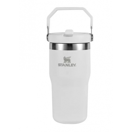 Vaso STANLEY Flip Straw 591ml. Blanco