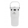 Vaso STANLEY Flip Straw 591ml. Blanco