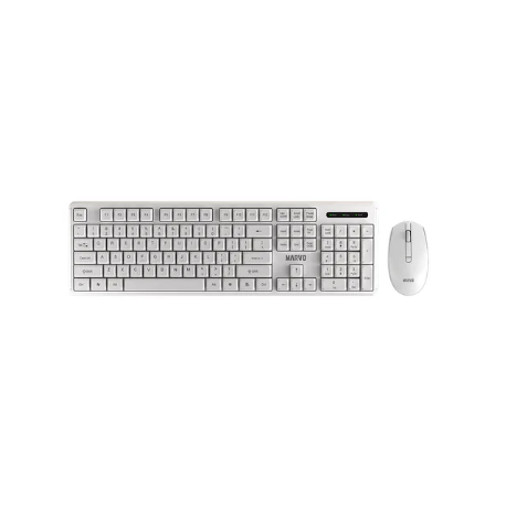 Teclado y Mouse MARVO WS005 Blanco